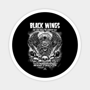 BLACK WINGS Magnet